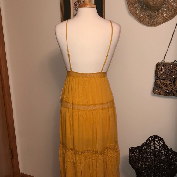 🔵Lace Summer Maxi dress with adjustable straps - Picture 4 of 4